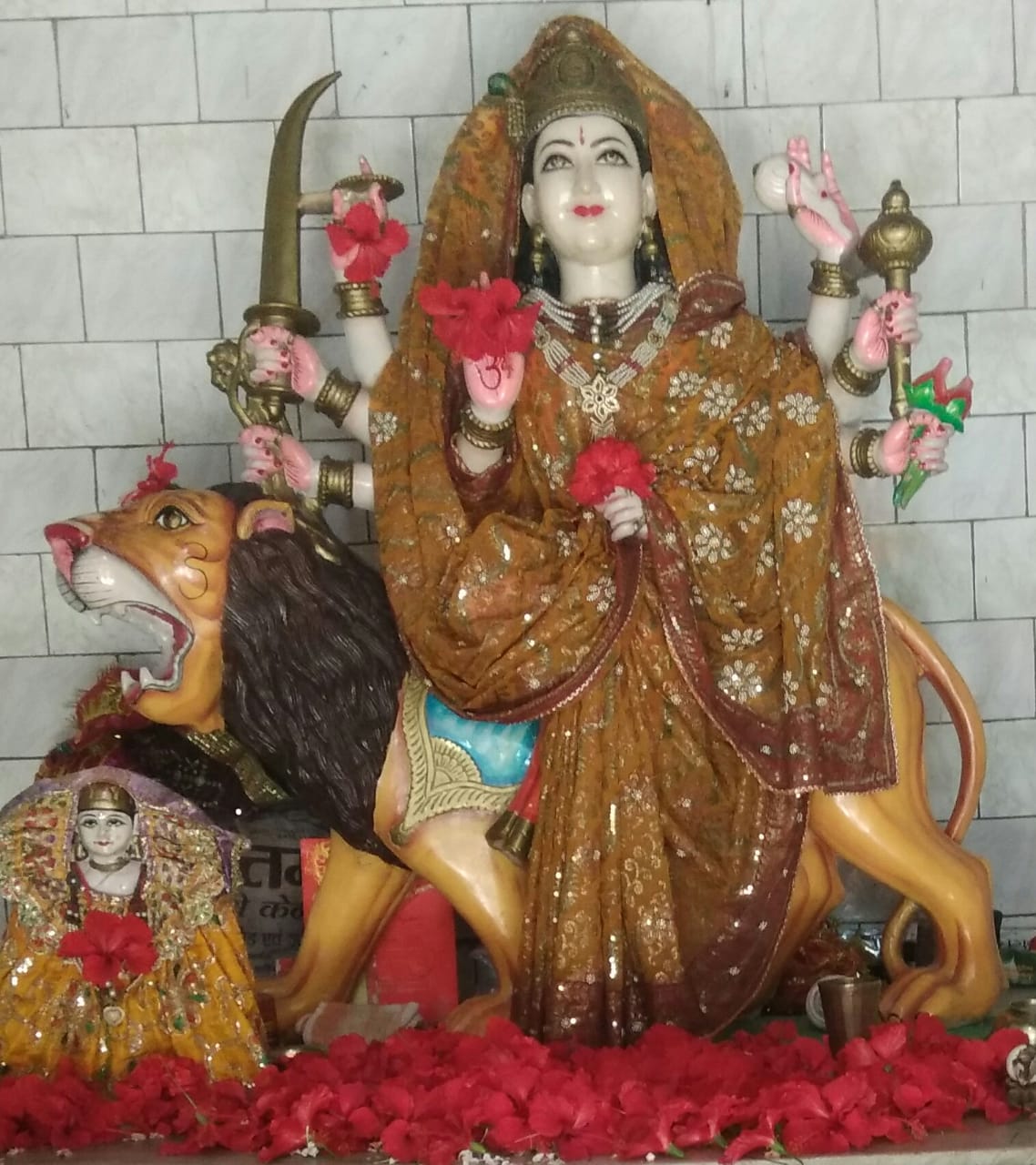 चकेरी धाम रामनवमी व पुनवासी को लगता हॆ विशाल मेला 