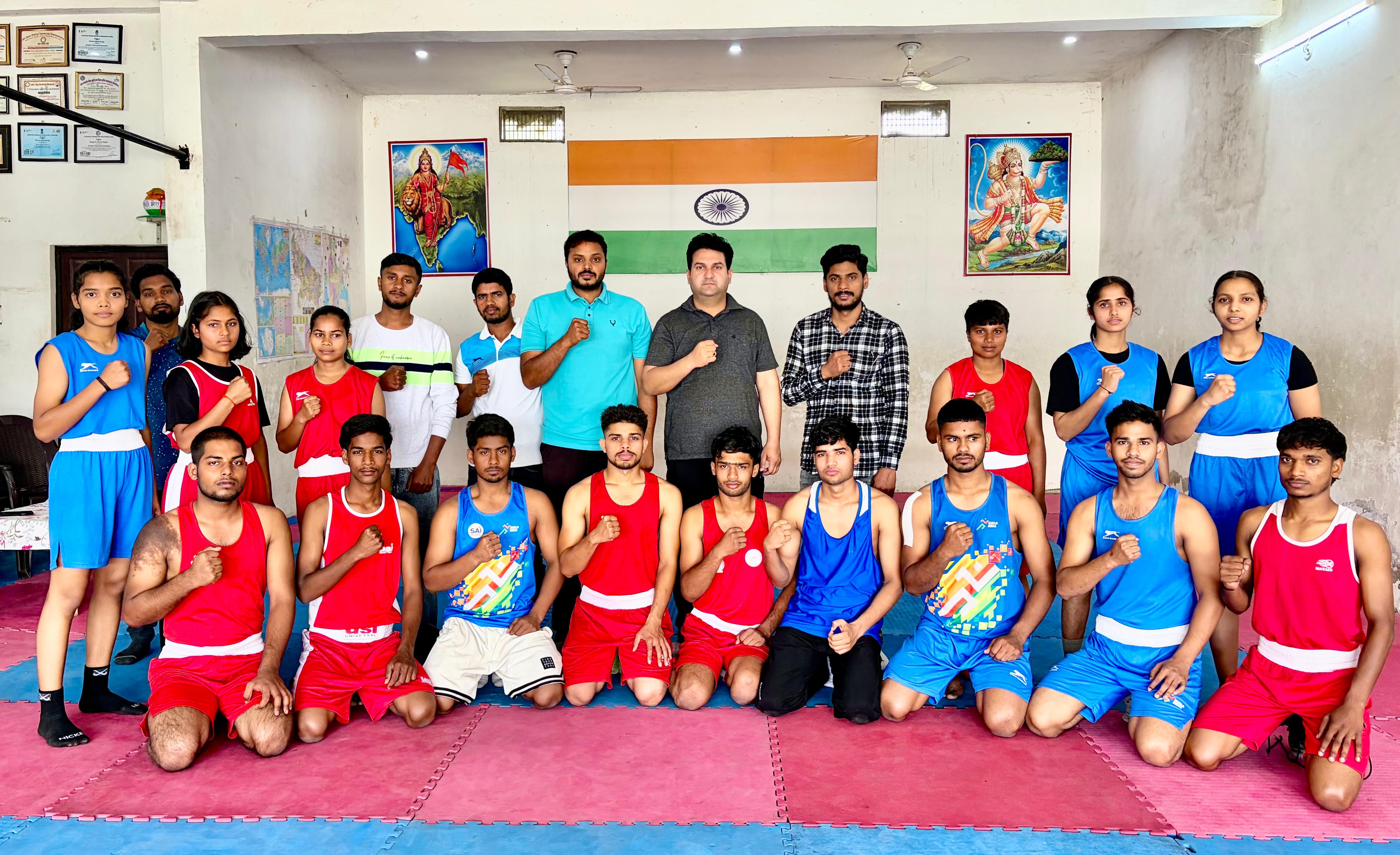 राज्य स्तरीय जूनियर एवं यूथ बॉक्सिंग प्रतियोगिताओं के लिए 15 खिलाड़ियों का चयन