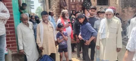  दामाद ने शराब के नशे मे पत्थर की सील से कुचल कर की चचेरे ससुर की हत्या