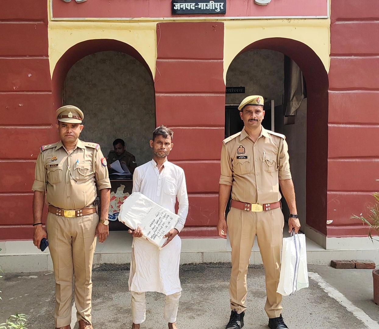 पुलिस ने चचेरे ससुर के हत्यारे को भेजा जेल