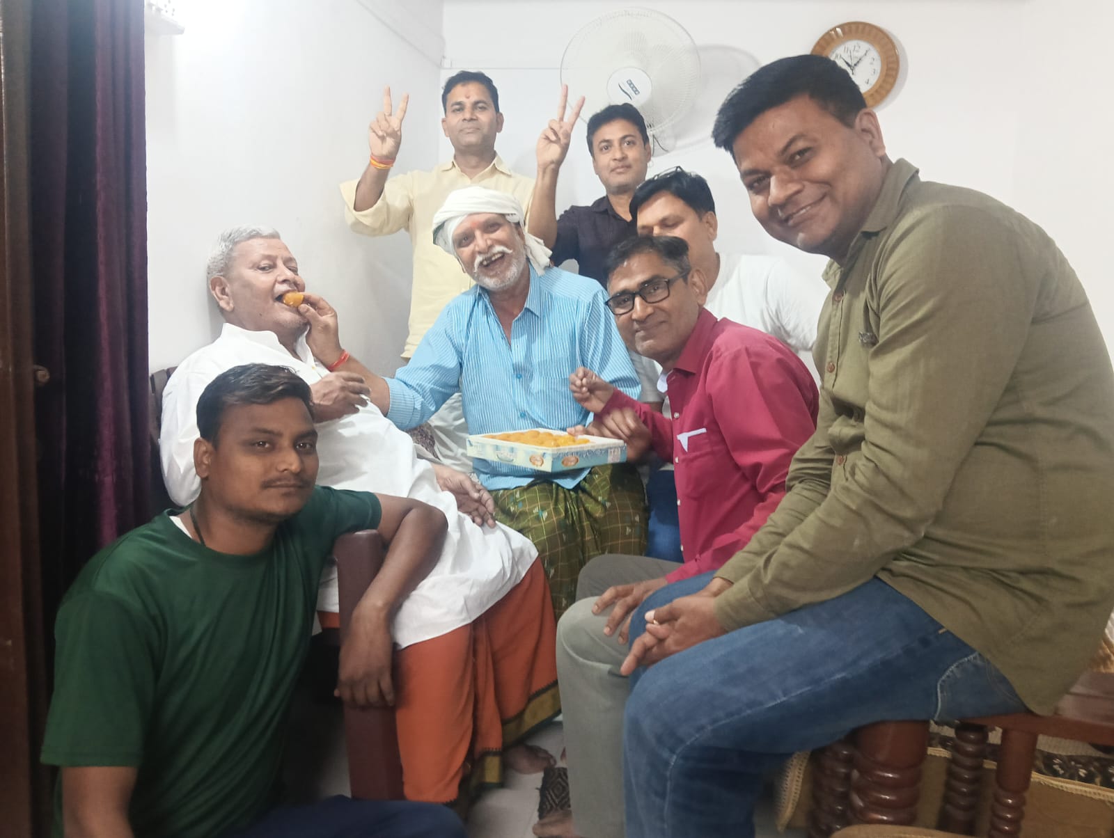 बंगाल में भाजपा की ऐतिहासिक जीत पर सिधौना में उत्सव का माहौल