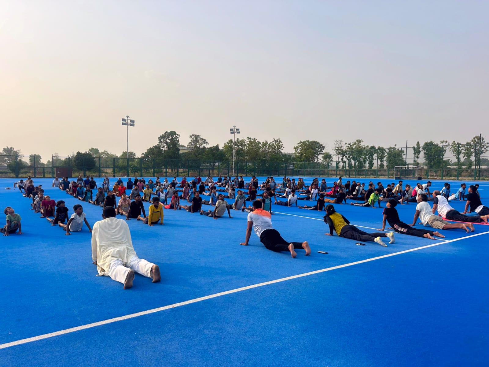 योग दिवस को लेकर क्षेत्र में जागरूकता, खिलाड़ियों ने शुरू किया नियमित अभ्यास